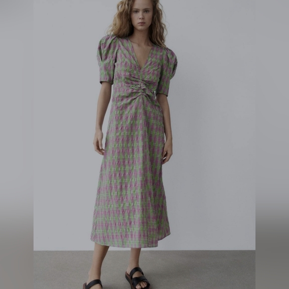 Zara plaid dress - Picture 5 of 14